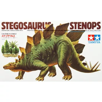   Tamiya - Stegosaurus Stenops Eurycephalus Prehistoric World Series NO.2