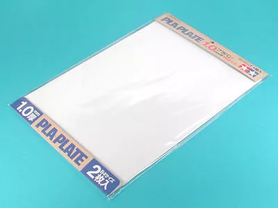 Tamiya - Kst-Platte 1,0mm (2) weiss 257x364mm