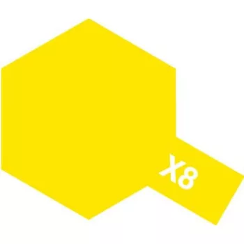 Tamiya - X-8 Lemon Yellow enamel 