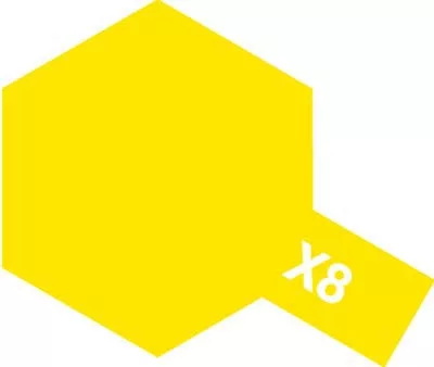 Tamiya - X-8 Lemon Yellow enamel 