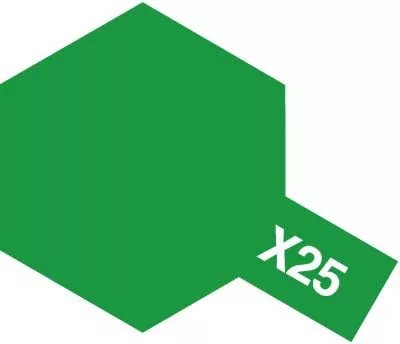 Tamiya - X-25 Clear Green enamel 
