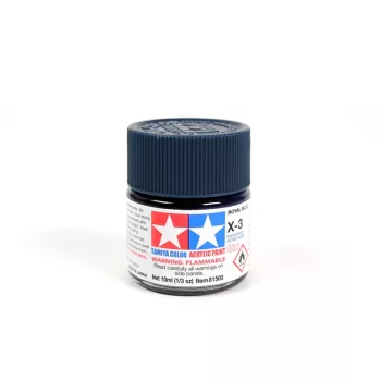 Tamiya - Mini Acrylic X-3 Royal Blue 10ml