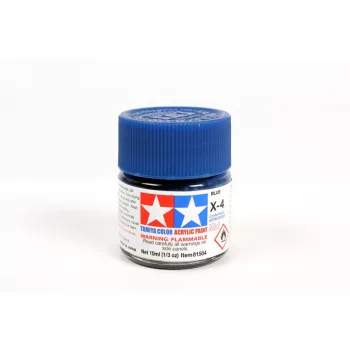Tamiya - Mini Acrylic X-4 Blue 10 ml