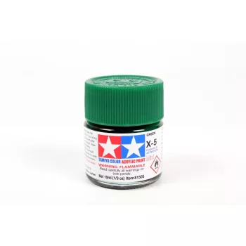 Tamiya - Mini Acrylic X-5 Green 10 ml