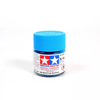 Tamiya - Mini Acrylic X-14 Sky Blue 10 ml