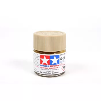 Tamiya - Mini Acrylic X-31 Titanium Gold 10 ml