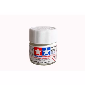 Tamiya - Mini Acrylic XF-2 Flat White 10 ml