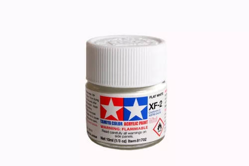Tamiya - Mini Acrylic XF-2 Flat White 10 ml