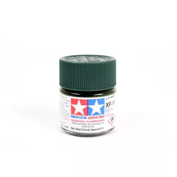 Tamiya - Mini Acrylic XF-11 Flat JN Green 10 ml