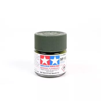 Tamiya - Mini Acrylic XF-13 Flat J.A. Green 10 ml