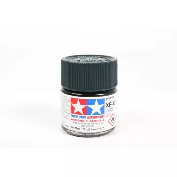 Tamiya - Mini Acrylic XF-17 Flat Sea Blue 10ml