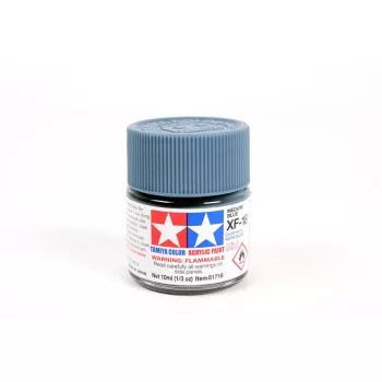 Tamiya - Mini Acrylic XF-18 Flat Medium Blue 10 ml