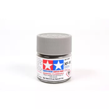 Tamiya - Mini Acrylic XF-19 Flat Sky Grey 10 ml