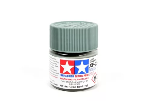 Tamiya - Mini Acrylic XF-25 Flat Light Sea Grey 10 ml
