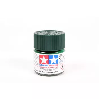 Tamiya - Mini Acrylic XF-70 Dark Green 2 (IJN) 10 ml