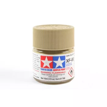 Tamiya - Mini Acrylic XF-88 Dark Yellow 2 10 ml