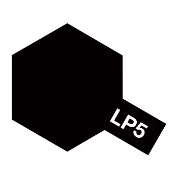 Tamiya - LP-5 Schwarz seidenmatt/ Black satin Lacquer 10ml