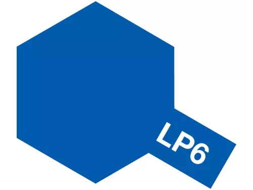 Tamiya - LP-6 Blau (Pur) glaenzend / Blue gloss Lacquer 10ml