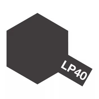 Tamiya - LP-40 Metallic-Schwarz glzd. 10ml