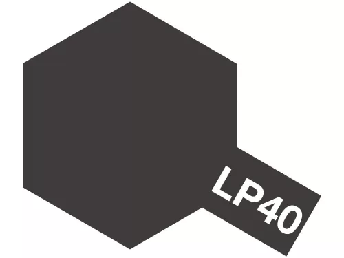 Tamiya - LP-40 Metallic-Schwarz glzd. 10ml