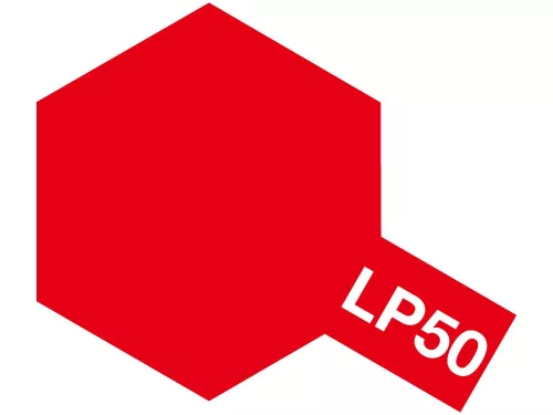 Tamiya - LP-50 Hellrot glaenzend Lacquer 10ml