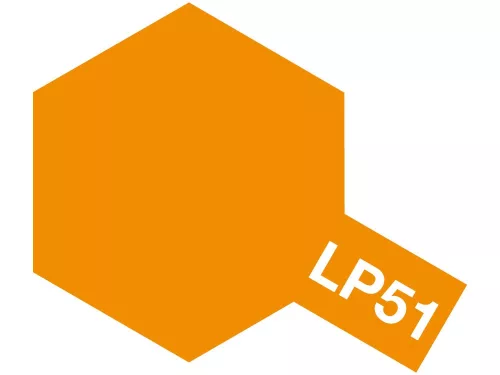 Tamiya - LP-51 Pur Orange glaenzend Lacquer 10ml