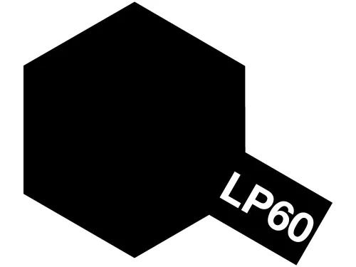 Tamiya - LP-60 Nato Schwarz matt  Lacquer 10ml