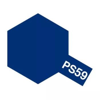   Tamiya - PS-59 Metallic Blue - Spray for Polycarbonate Models (100 ml)