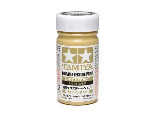 Tamiya - DIORAMA TEXTURE PAINT (GRIT EFFECT LIGHT SAND)