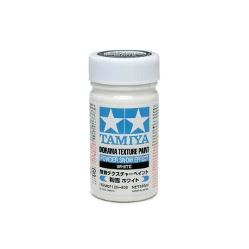 Tamiya - DIORAMA TEXTURE PAINT (POWDER SNOW EFFECT WHITE)