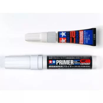 Tamiya - CA-Cement Primer Set 3g PP PE POM