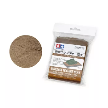 Tamiya - DIORAMA TEXTURE CLAY (SOIL EFFECT BROWN) 150g