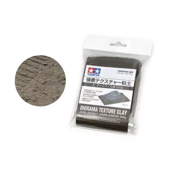 Tamiya - DIORAMA TEXTURE CLAY (SOIL EFFECT DARK EARTH) 150g