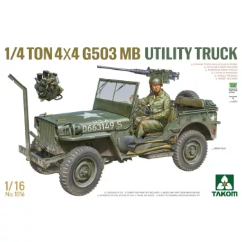  - ¼-ton 4×4 truck (1:16)