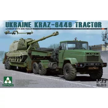   Takom - Ukraine KrAZ-6446 Tractor with ChMZAP-5247G Semi-trailer