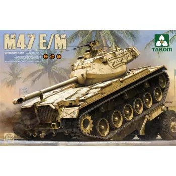 Takom - US Medium Tank M47 E/M 2 in 1