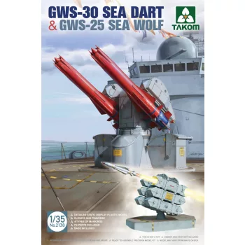 Takom - Gws-30 Sea Dart & Gws-25 Sea Wolf