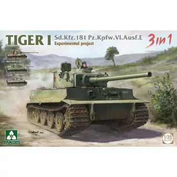 Takom - Tiger I Sd.Kfz.181 Pz.Kpfw. VI Ausf.E Experimental