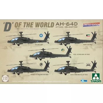   Takom - 'D' Of The World AH-64D Attack Helicopter (Limited Edition)