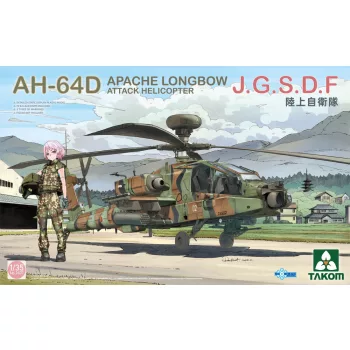 Takom - AH-64D Apache Longbow Attack Helicopter J.G.S.D.F