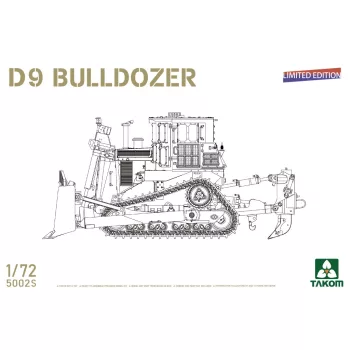 Takom - 1/72 D9 Bulldozer (Limited Edition)