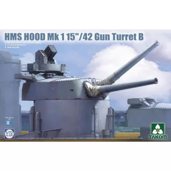 Takom - HMS Hood Mk 1 15/42 Gun Turret B