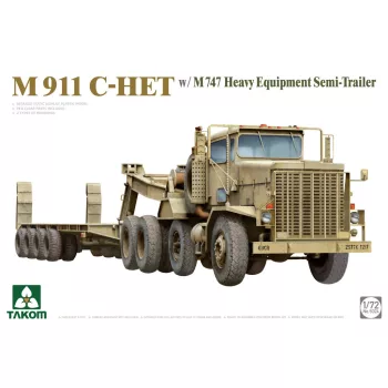 Takom - M911 C-HET w/M747 Heavy Equipment Semi-Trailer