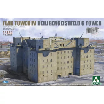 Takom - Flak Tower Iv Heiligengeistfeld G Tower