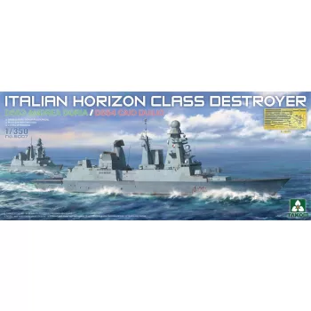   Takom - ITALIAN HORIZON CLASS DESTROYER D553 ANDREA DORIA / D554 CAIO DUILIO