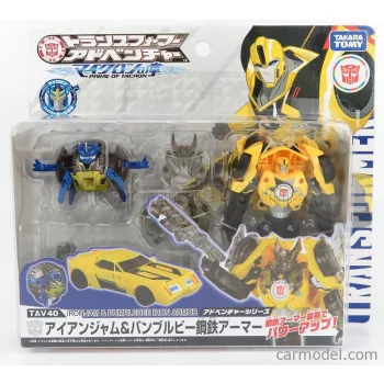   Takara-Tomy - Takara-Tomy Transformers Iron Jam Bumblebee Cm. 12.0 Yellow Black