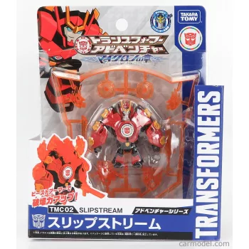   Takara-Tomy - Takara-Tomy Transformers Adventure Tmc02 Slipstream Cm. 5.0 Brown Yellow Black