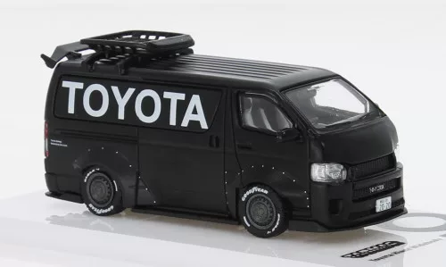 Tarmac - Toyota Hiace Widebody, schwarz, 1:64