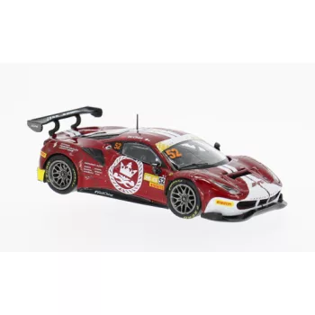   Tarmac - Ferrari 488 GT3 Macau GT Cup 2023 #52 Weian Chen 1:64