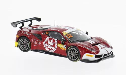 Tarmac - Ferrari 488 GT3 Macau GT Cup 2023 #52 Weian Chen 1:64